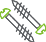 Exotic Hardwood Ejector Screws Icon